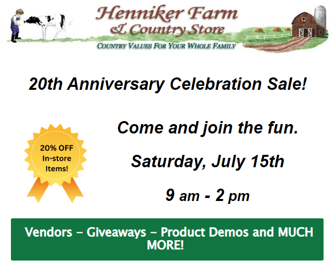 Events Henniker Farm & Country Store
